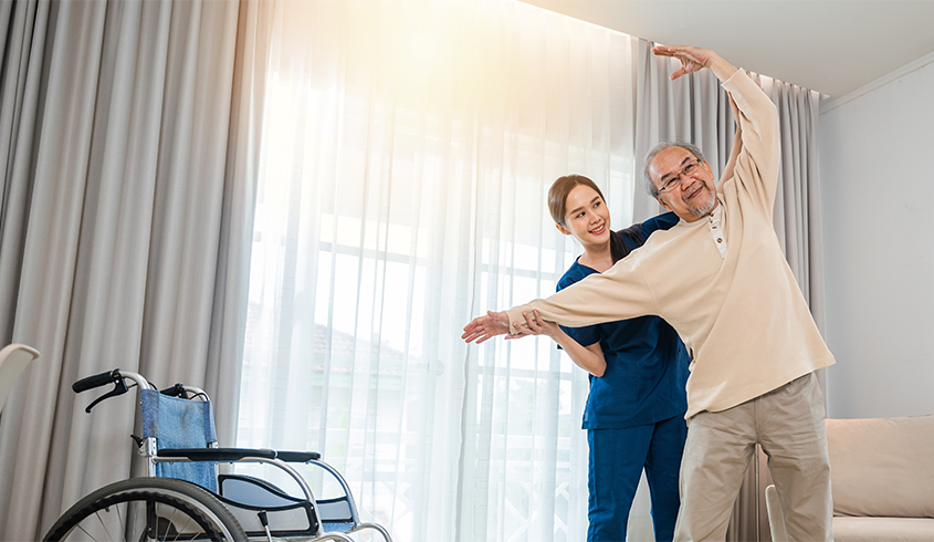 Stroke rehabilitation treatment at Vitasyn Rehab & Physio Centre in Royapettah Chennai